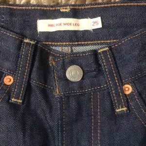 Levi’s rigcage wide leg jean